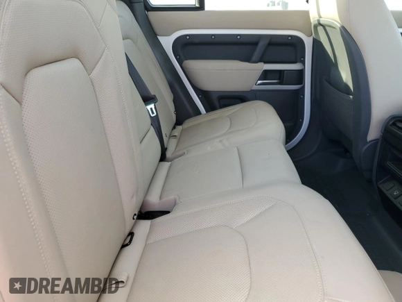 2023 Land Rover Defender S with VIN SALEJ7EXXP2124527, listed as a Copart auction lot 64578725 with 33,816 mi miles and Salvage title. Bid and sale history available at DreamBid. Image 10.