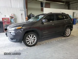 2015 Jeep Cherokee Limited with VIN 1C4PJMDB1FW729564, listed as a Copart auction lot 51715415 with 145,517 mi miles and Salvage Title. Bid and sale history available at carsss.com. Image 1.