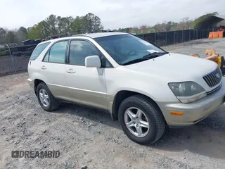 1999 Lexus RX 300 Luxury SUV with VIN JT6GF10U1X0026761, listed as a IAAI auction lot 41810328 with 148,688 mi miles. Bid and sale history available at carsss.com. Image 1.