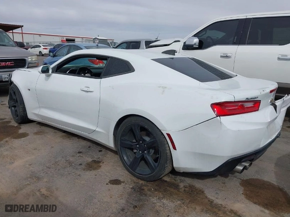 2016 Chevrolet Camaro 1LT with VIN 1G1FB1RS0G0182008, listed as a IAAI auction lot 41589059 with 53000 miles. Bid and sale history available at carsss.com. Image 3.