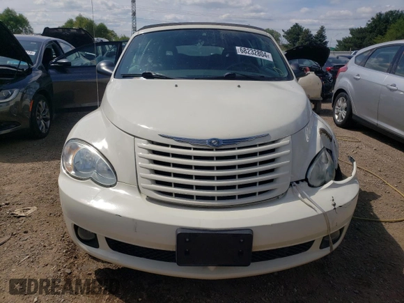 2008 Chrysler PT Cruiser with VIN 3C3HY55X08T123377, listed as a Copart auction lot 68232804 with 58,175 mi miles and Salvage Title. Bid and sale history available at DreamBid. Image 5.