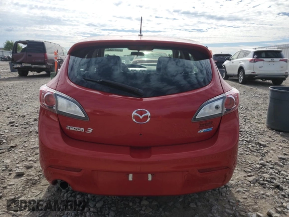 2013 Mazda 3 i Grand Touring with VIN JM1BL1MP8D1725892, listed as a Copart auction lot 62813585 with 198,799 mi miles and Non repairable. Bid and sale history available at DreamBid. Image 6.