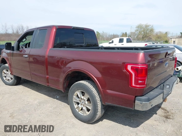 2015 Ford F-150 XLT with VIN 1FTFX1EF9FFA86164, listed as a IAAI auction lot 42112185 with 115,871 mi miles and . Bid and sale history available at DreamBid. Image 3.