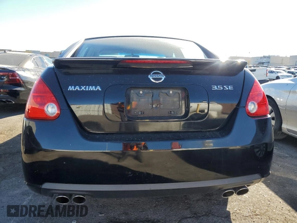 2007 Nissan Maxima SE z VIN 1N4BA41E17C866747, wystawiony jako Copart lot #89259195 z przebiegiem 88 733 mil mil oraz Szkoda całkowita • Salvage title. Historia ofert i sprzedaży dostępna na DreamBid. Obrazek 6.