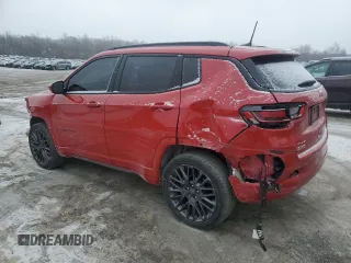 2022 Jeep Compass (RED) Edition с VIN 3C4NJDCB6NT237206, выставлен на аукционе Copart как лот 46014455 с пробегом 22 399 миль миль и Списание • Salvage title. История ставок и продаж доступна на DreamBid. Изображение 2.