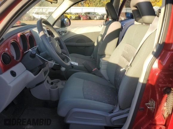 2006 Chrysler PT Cruiser Touring with VIN 3A4FY58B56T360733, listed as a Copart auction lot 78612184 with 57,024 mi miles and Salvage Title. Bid and sale history available at DreamBid. Image 7.