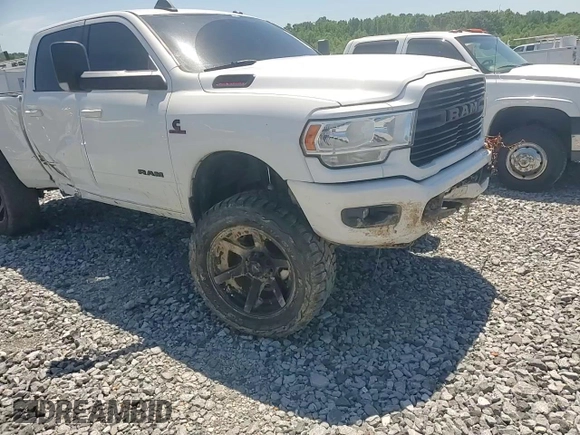 2019 Ram 2500 Lone Star with VIN 3C6UR5DL2KG607614, listed as a Copart auction lot 57792065 with 100,838 mi miles and Salvage title. Bid and sale history available at DreamBid. Image 13.