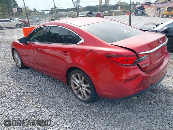 2015 Mazda 6 i Touring with VIN JM1GJ1V57F1218364, listed as a IAAI auction lot 41885205 with 233,747 mi miles. Bid and sale history available at carsss.com. Image 3.