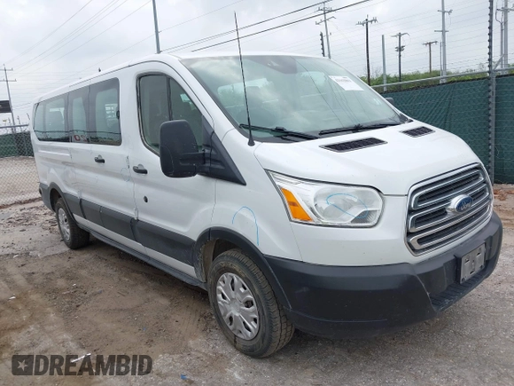 2019 Ford Transit Passenger XL with VIN 1FBZX2ZM6KKA61191, listed as a IAAI auction lot 42162863 with 92,015 mi miles and . Bid and sale history available at DreamBid. Image 1.