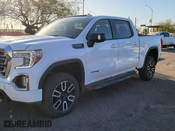 2021 GMC Sierra 1500 AT4 with VIN 3GTP9EED0MG412224, listed as a Copart auction lot 53502385 with 28,363 mi miles and Clean Title. Bid and sale history available at carsss.com. Image 2.