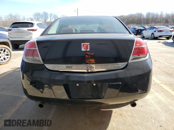 2007 Saturn Aura XR with VIN 1G8ZV57797F243879, listed as a Copart auction lot 46573115 with 122,265 mi miles and Salvage Title. Bid and sale history available at DreamBid. Image 6.