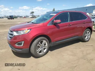 2016 Ford Edge Titanium with VIN 2FMPK4K89GBB57646, listed as a Copart auction lot 54045885 with 114,458 mi miles and Clean Title. Bid and sale history available at carsss.com. Image 1.