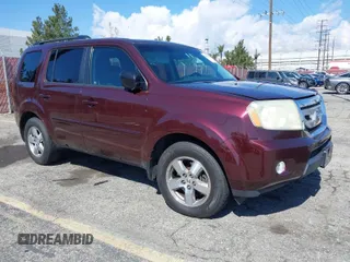 2011 Honda Pilot EX-L with VIN 5FNYF4H50BB002859, listed as a IAAI auction lot 41755611 with 230,231 mi miles. Bid and sale history available at carsss.com. Image 1.