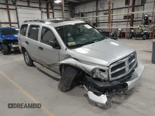 2005 Dodge Durango Limited with VIN 1D8HB58D15F528525, listed as a IAAI auction lot 41917956 with 254,372 mi miles and . Bid and sale history available at DreamBid. Image 1.
