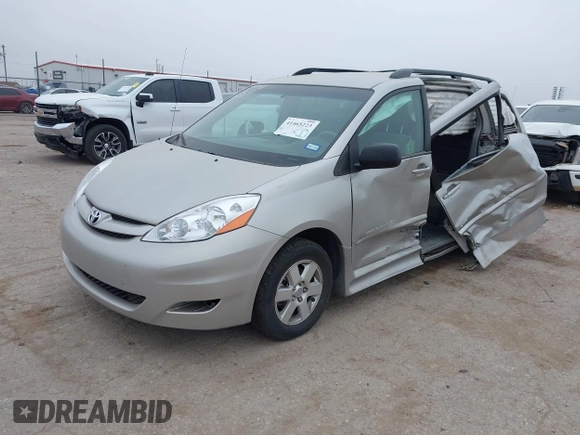 2008 Toyota Sienna CE with VIN 5TDZK23C88S206954, listed as a IAAI auction lot 41465223 with 53,824 mi miles. Bid and sale history available at carsss.com. Image 19.