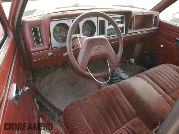 1986 Ford Ranger with VIN 1FTCR10T8GUC40869, listed as a Copart auction lot 77768834 with 53,848 mi miles and Salvage Title. Bid and sale history available at DreamBid. Image 8.
