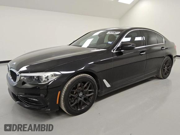 2017 BMW 5 Series 530i with VIN WBAJA5C34HG895805, listed as a Copart auction lot 52537145 with 109,083 mi miles and Clean Title. Bid and sale history available at carsss.com. Image 1.