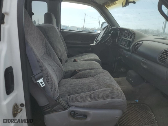 2000 Dodge Ram 1500 with VIN 1B7HC13Z0YJ166504, listed as a Copart auction lot 42934305 with 198,124 mi miles and Salvage Title. Bid and sale history available at carsss.com. Image 7.