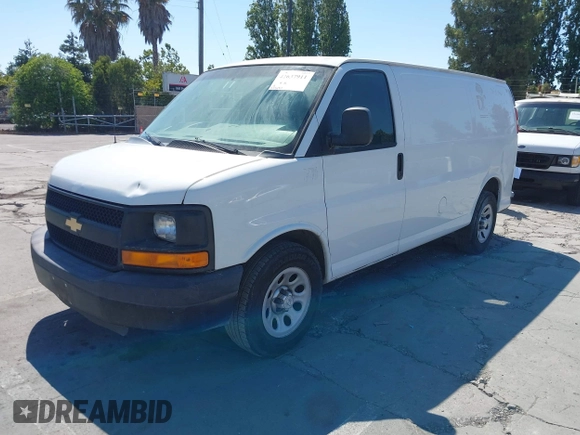 2014 Chevrolet Express Cargo with VIN 1GCSGAFXXE1200920, listed as a IAAI auction lot 42637911 with 205,182 mi miles and . Bid and sale history available at DreamBid. Image 17.