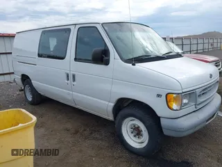 1998 Ford Econoline Cargo with VIN 1FTNE24L6WHB46596, listed as a IAAI auction lot 42509455 with 165,330 mi miles and . Bid and sale history available at DreamBid. Image 1.