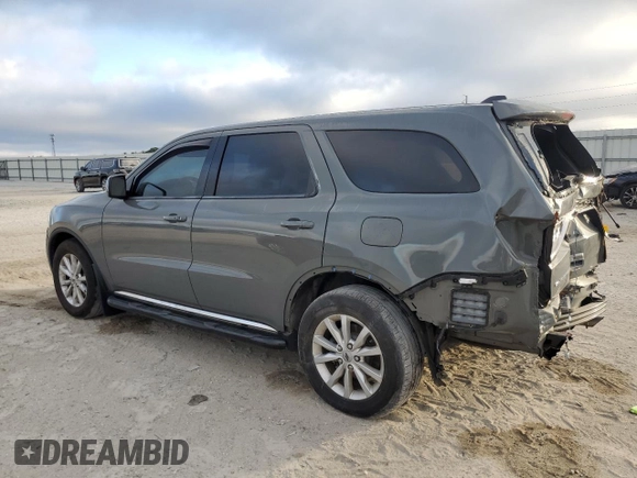 2020 Dodge Durango SXT Plus with VIN 1C4RDHAG6LC107174, listed as a Copart auction lot 81004304 with 80,196 mi miles and Non Repairable. Bid and sale history available at carsss.com. Image 2.