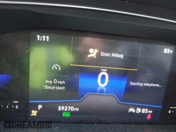2022 Volkswagen Tiguan SE with VIN 3VV3B7AX9NM089164, listed as a IAAI auction lot 42065583 with 59,270 mi miles and . Bid and sale history available at DreamBid. Image 7.