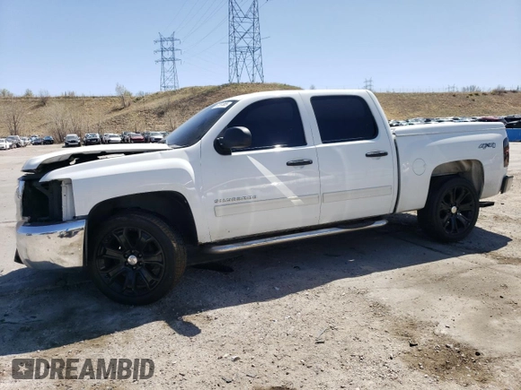 2012 Chevrolet Silverado 1500 LT with VIN 1GCPKSE7XCF208379, listed as a Copart auction lot 52381365 with 180,034 mi miles and Salvage Title. Bid and sale history available at DreamBid. Image 1.