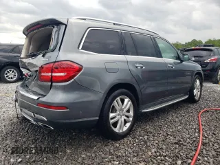 2017 Mercedes-Benz GLS 450 with VIN 4JGDF6EE6HA879903, listed as a Copart auction lot 52628345 with 96,628 mi miles and Salvage Title. Bid and sale history available at DreamBid. Image 3.