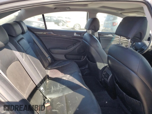 2014 Kia Cadenza Premium with VIN KNALN4D70E5153093, listed as a Copart auction lot 77487944 with 122,907 mi miles and Salvage Title. Bid and sale history available at carsss.com. Image 11.