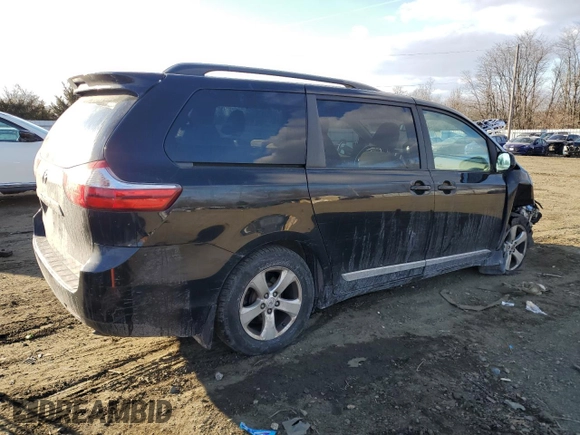 2015 Toyota Sienna LE AAS with VIN 5TDKK3DC7FS663872, listed as a Copart auction lot 88736375 with 166,369 mi miles and Salvage title. Bid and sale history available at DreamBid. Image 3.