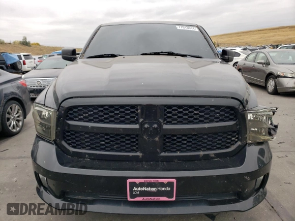 2018 Ram 1500 Tradesman with VIN 1C6RR6KG8JS280175, listed as a Copart auction lot 77013914 with 45,110 mi miles and Salvage title. Bid and sale history available at DreamBid. Image 5.