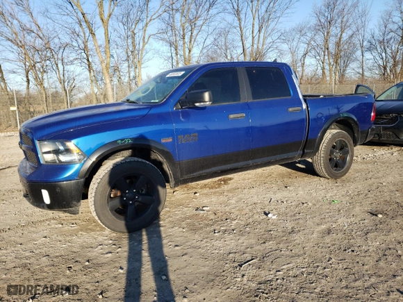 2016 Ram 1500 Lone Star with VIN 1C6RR7LT5GS171229, listed as a Copart auction lot 48302835 with 67,171 mi miles and Salvage Title. Bid and sale history available at carsss.com. Image 1.