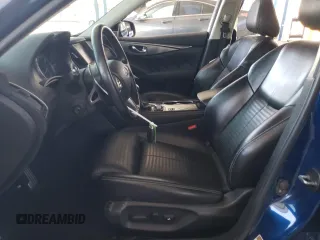 2017 Infiniti Q50 Sport with VIN JN1EV7AR6HM836688, listed as a Copart auction lot 63342845 with 105,377 mi miles and Salvage title. Bid and sale history available at DreamBid. Image 7.