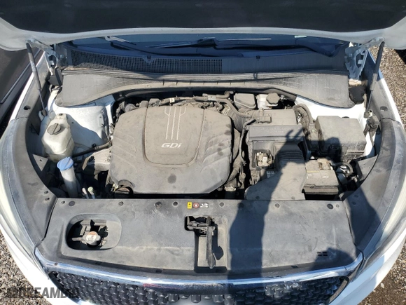 2017 Kia Sorento LX V6 with VIN 5XYPG4A54HG208514, listed as a Copart auction lot 51630425 with 154,415 mi miles and Clean Title. Bid and sale history available at carsss.com. Image 12.