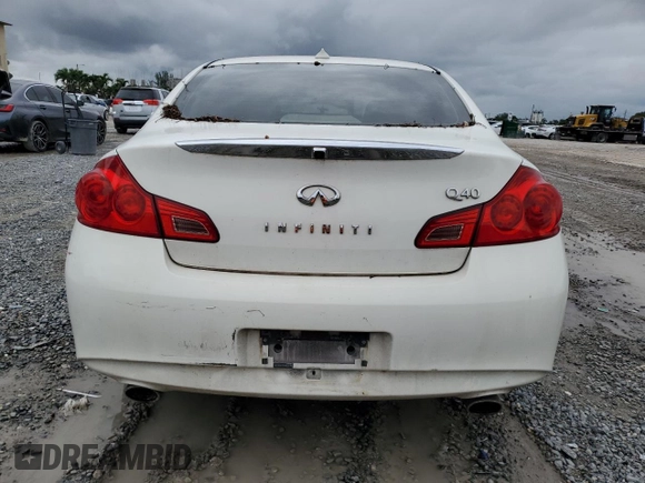 2015 Infiniti Q40 with VIN JN1CV6AP9FM502748, listed as a Copart auction lot 74823204 with 181,577 mi miles and Salvage Title. Bid and sale history available at carsss.com. Image 6.