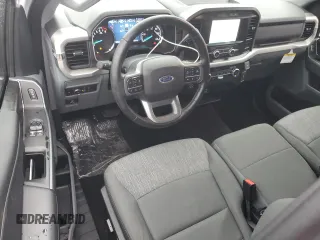 2022 Ford F-150 XL with VIN 1FTMF1C57NKE48891, listed as a Copart auction lot 51837445 with 17,285 mi miles and Salvage title. Bid and sale history available at DreamBid. Image 8.