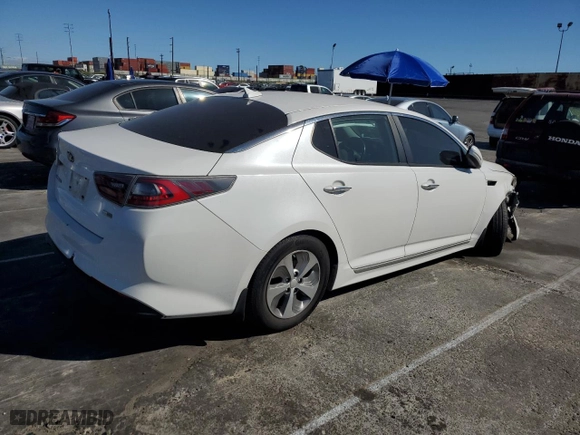 2016 Kia Optima Hybrid with VIN KNAGM4AD8G5099723, listed as a Copart auction lot 46498685 with NaN miles and Salvage Title. Bid and sale history available at carsss.com. Image 3.