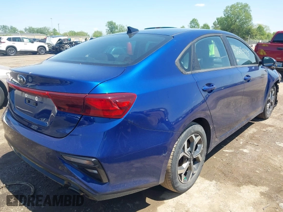 2021 Kia Forte LXS with VIN 3KPF24AD4ME277261, listed as a IAAI auction lot 42230195 with 86,515 mi miles and . Bid and sale history available at DreamBid. Image 4.