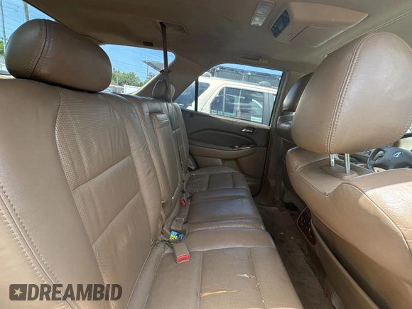 2004 Acura MDX Touring with VIN 2HNYD18954H530413, listed as a Copart auction lot 57705325 with 207,938 mi miles and Clean title. Bid and sale history available at DreamBid. Image 6.