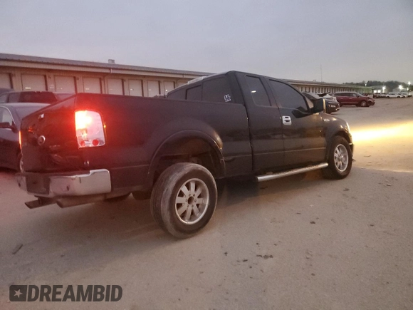 2006 Ford F-150 XL with VIN 1FTPX12V66FB62648, listed as a Copart auction lot 85877304 with 141,292 mi miles and Salvage Title. Bid and sale history available at carsss.com. Image 3.
