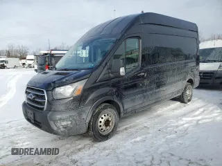 2020 Ford Transit Cargo with VIN 1FTBR2X81LKB73704, listed as a Copart auction lot 87871045 with 184,672 mi miles and Clean Title. Bid and sale history available at DreamBid. Image 1.