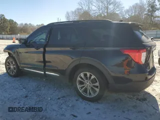 2021 Ford Explorer XLT with VIN 1FMSK7DH2MGC06991, listed as a Copart auction lot 48494615 with 61,222 mi miles and Salvage Title. Bid and sale history available at carsss.com. Image 2.