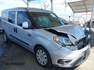 2021 Ram ProMaster City Cargo Tradesman SLT with VIN ZFBHRFBB6M6T38499, listed as a IAAI auction lot 41883822 with 73,186 mi miles and . Bid and sale history available at carsss.com. Image 1.