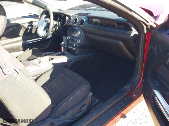 2022 Ford Mustang EcoBoost with VIN 1FA6P8TH8N5136740, listed as a IAAI auction lot 41802219 with 22,887 mi miles. Bid and sale history available at carsss.com. Image 5.