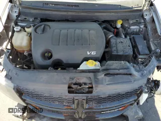 2017 Dodge Journey SXT z VIN 3C4PDCBG7HT547666, wystawiony jako Copart lot #57987875 z przebiegiem 124 484 mil mil oraz Szkoda całkowita • Salvage title. Historia ofert i sprzedaży dostępna na DreamBid. Obrazek 12.
