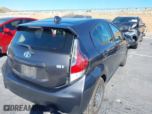 2016 Toyota Prius One with VIN JTDKDTB37G1129041, listed as a IAAI auction lot 41655107 with 76,066 mi miles and . Bid and sale history available at DreamBid. Image 4.