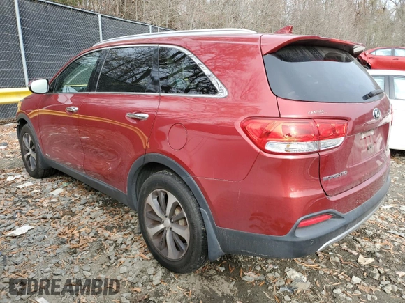2017 Kia Sorento EX with VIN 5XYPHDA18HG218604, listed as a Copart auction lot 81130264 with 85,523 mi miles and Salvage Title. Bid and sale history available at carsss.com. Image 2.