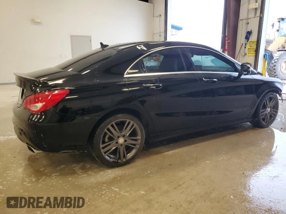 2015 Mercedes-Benz CLA 250 with VIN WDDSJ4EB7FN211172, listed as a Copart auction lot 50907865 with 123,017 mi miles and Clean Title. Bid and sale history available at DreamBid. Image 3.