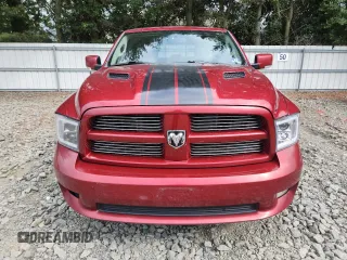 2012 Ram 1500 Sport with VIN 1C6RD7HT5CS276483, listed as a Copart auction lot 65822575 with 138,137 mi miles and Salvage title. Bid and sale history available at DreamBid. Image 5.