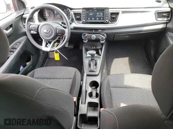 2020 Kia Rio LX with VIN 3KPA24AD1LE363331, listed as a Copart auction lot 66806484 with 36,537 mi miles and Salvage Title. Bid and sale history available at carsss.com. Image 8.